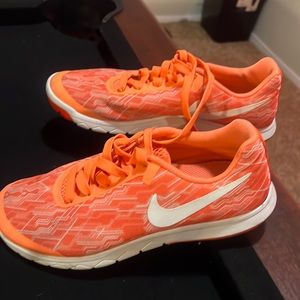 Orange Nikes
